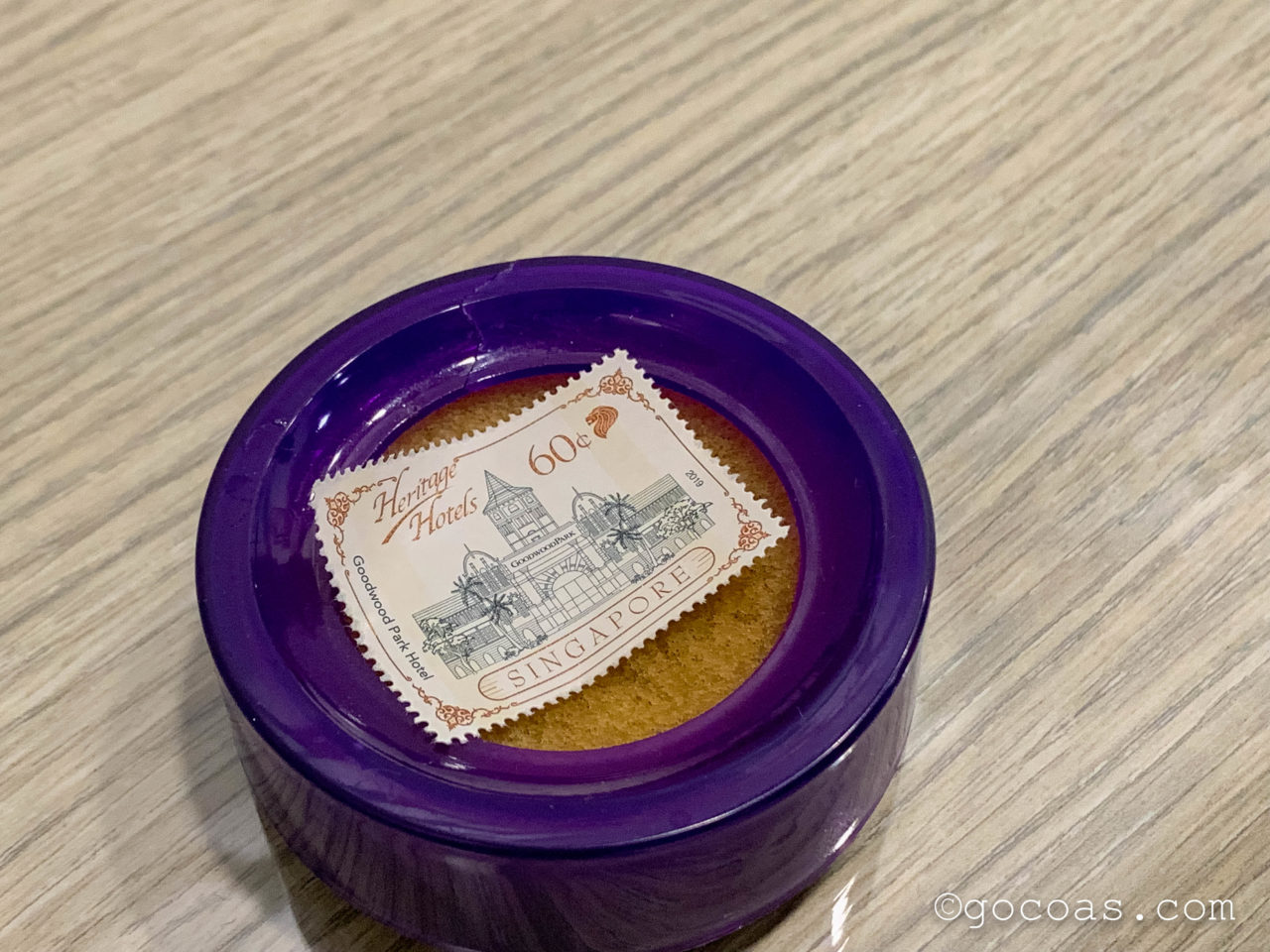 シンガポール・チャンギ国際空港の郵便局の切手